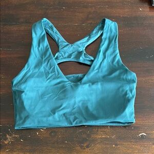 Teal Sports Bra